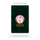 Cartão JiuJitsu de metal inoxidável Colorfull Eterno gravado a laser premium - verso com foto colorida. Melhor que PVC.