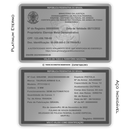 Cartão CAC SINARM de Metal | Eternize