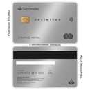 Cartão Bank | Santander Unlimited Platinum Eterno